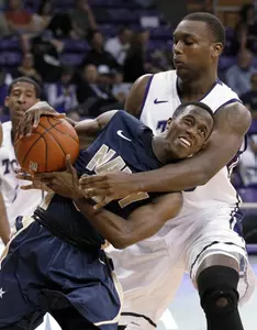 Sophomore forward Devonta Abron was a force inside TCU for TCU.