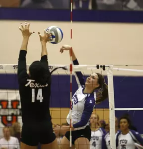 Sloane Sunstrum has led the Frogs offensively during the Big 12 season.