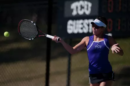 Stefanie Tan was a winner in singles and doubles.