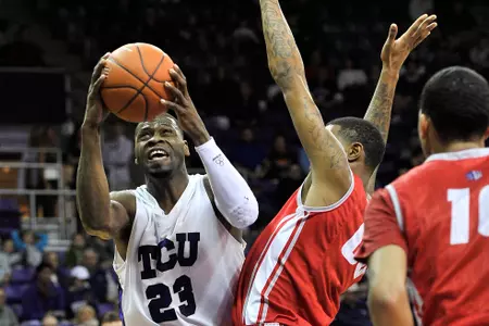 J.R. Cadot posted his second straight double-double to lead TCU.