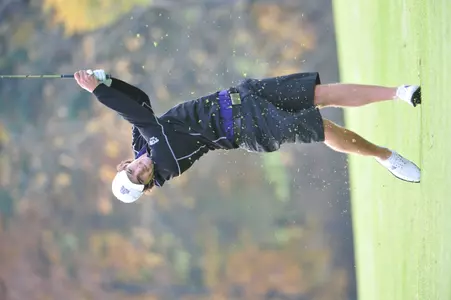 Johan de Beer posted the second-best round of his senior season Sunday during Round 1.