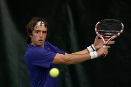 Facundo Lugones was a 6-4, 6-2 winner.
