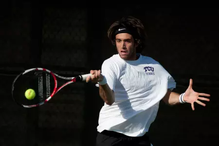 Facundo Lugones and the Frogs open the MW tournament Friday.