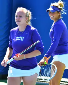 Olivia Smith and Millie Nichols posted a solid year in their first season as doubles partners.