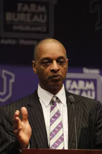 TCU men's basketball head coach Trent Johnson
