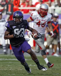 Cam White was one of three true freshmen to play at wide receiver for TCU last season.