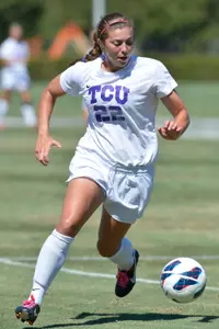 Maddy Courvoisier has seen action in 14 of 15 matches this season.