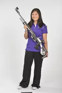 Sally Li was TCU's top air rifle shooter at Ole Miss.