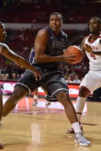 Devonta Abron led TCU in scoring and rebounds.