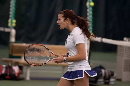 Kelsey Sundram clinched TCU's win with her triumph at No. 6 singles.