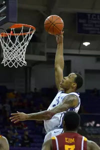 Garlon Green will appear in his 100th straight game for TCU on Wednesday.