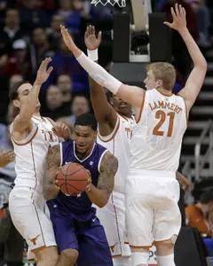 Adrick McKinney looks to pass.