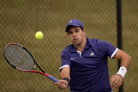 Rodolfo Bustamante was a 6-0, 6-4 winner Tuesday.