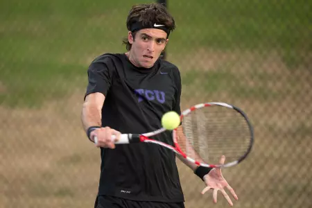 Facundo Lugones and TCU close a homestand Saturday.