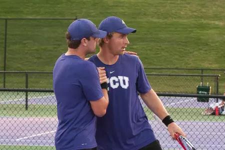 Will Stein and Nick Chappell defeated a ranked opponent in doubles for the third time this season.