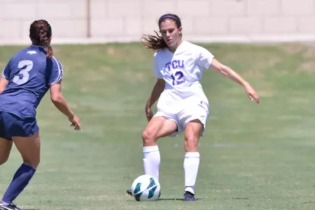 Kristen Barg made her season debut on Sunday.