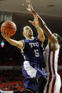 TCU Horned Frogs guard Kyan Anderson
