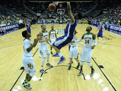 Karviar Sheperd had 13 points and 12 rebounds in the win.