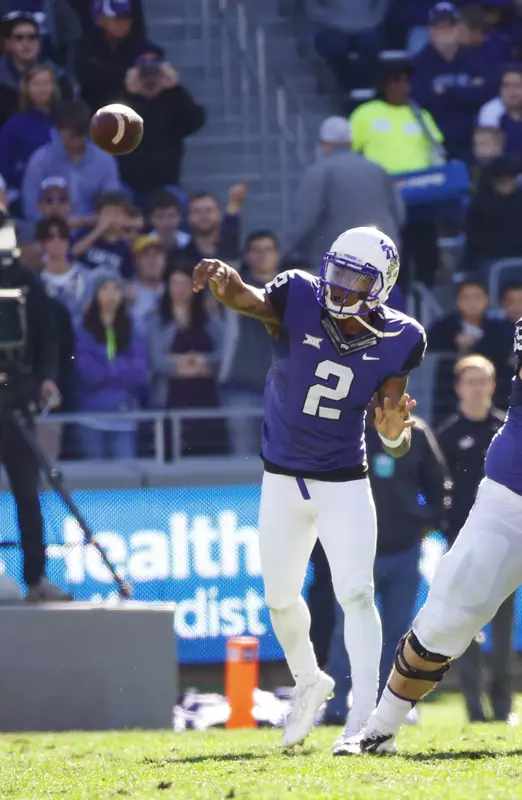 Quarterback Trevone Boykin passed for a career-high of 460 yards Saturday afternoon.
