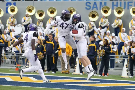 Dominic Merka had a special teams touchdown in a 2012 win at West Virginia.