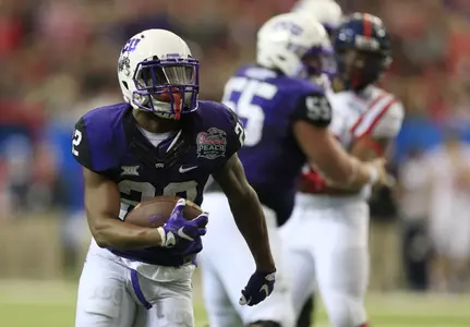 Aaron Green is one of 10 returning starters on offense for TCU next season.