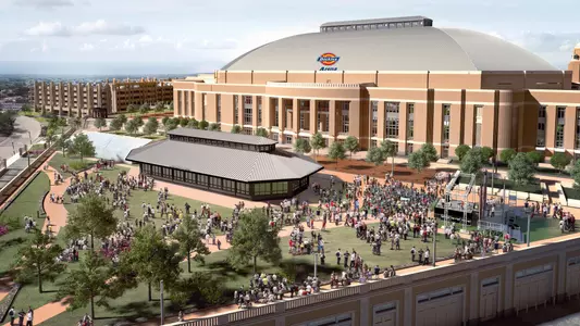 Dickies Arena rendering