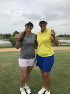Annika Clark (left) and Angela Stanford