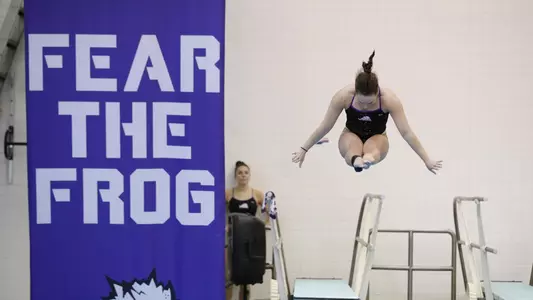 Izzy Ashdown UTPB 1-meter Diving
