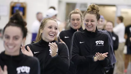 Claire Banic and Kiki Rice UTPB Meet