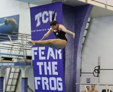 Gracie Liang 1-meter Diving vs. UTPB