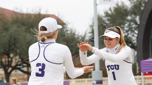 Jensyn Bledsoe and Claire Doyle celebrate