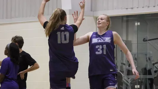 TCU WBB Practice