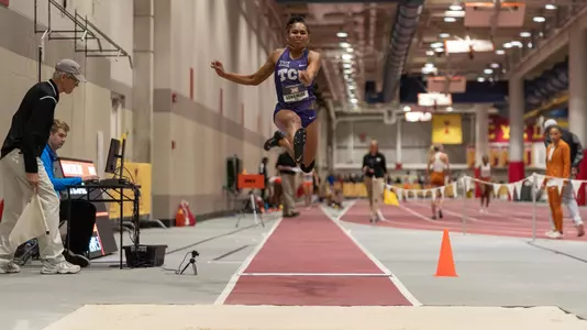 Destiny Longmire Long Jump Big 12 Championship