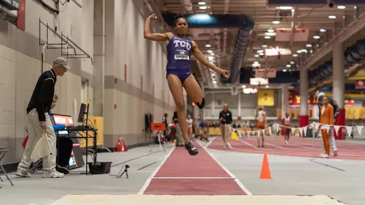 Destiny Longmire Long Jump Big 12 Championships
