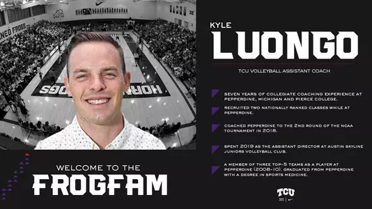 Kyle Luongo Welcome