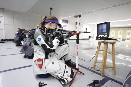 TCU Rifle record day in Fort Worth, Texas on October 9, 2021. (Photo by/Sharon Ellman)