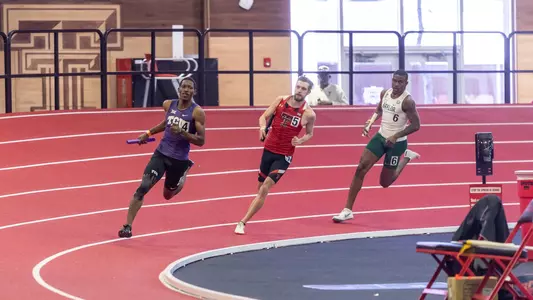 David Seete 4x400 at Texas Tech Invitational