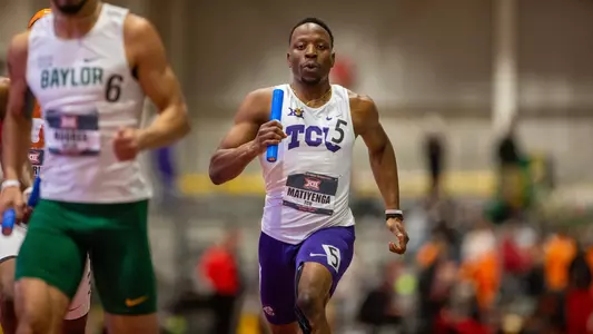 Tinotenda Matiyenga 4x400 2020 ITF Big 12 Championship