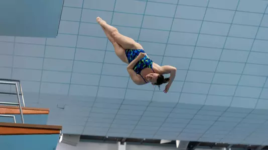 Connie Deighton 3-meter 2021 Big 12 Championships