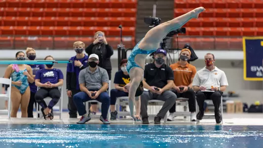 Connie Deighton 1-meter 2021 Big 12 Championships
