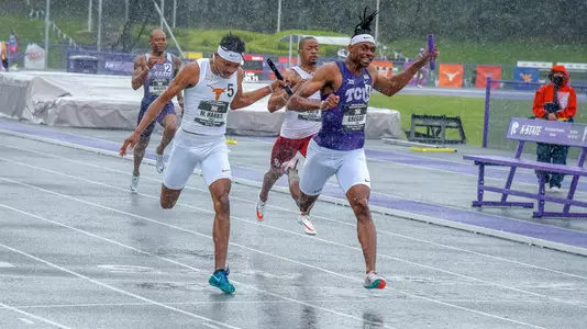 Robert Gregory Jr. 4x100 Anchor Big 12 Outdoor Championship