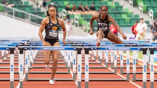 Brittany Brown_100mH_semifinals_2021 NCAA Outdoor Championship