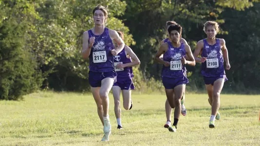 TCU cross country at the UTA Season Opener at Lynn Creek Park at Joe Pool Lake  on September 10, 2022 (Photo by/Gregg Ellman)