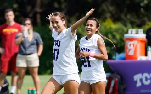 TCU vs Iowa State Soccer in Fort Worth, Texas on October 9, 2022. (Photo/Sharon Ellman)
