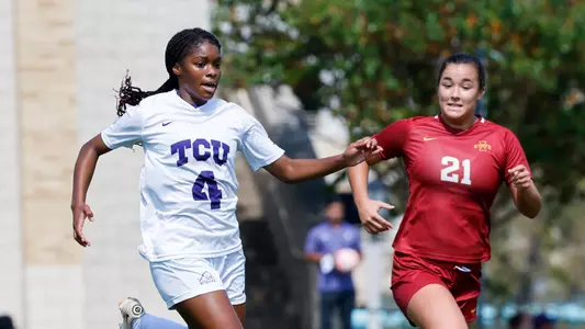 TCU vs Iowa State Soccer in Fort Worth, Texas on October 9, 2022. (Photo/Sharon Ellman)