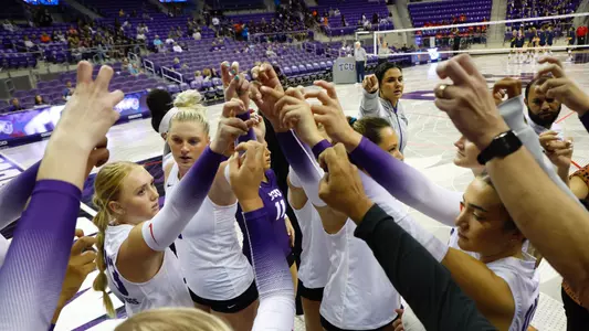 TCU Volleyball Team vs. West Virginia