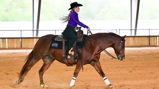 TCU vs Fresno State Equestrian meet at Bear Creek Farms in Burleson, Texas on November 3, 2022. (Photo by Michael Clements/Ellman Photography)