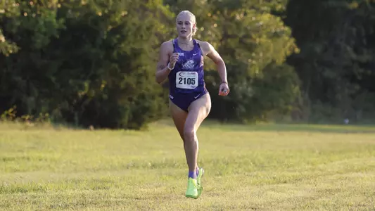 TCU cross country at the UTA Season Opener at Lynn Creek Park at Joe Pool Lake  on September 10, 2022 (Photo by/Gregg Ellman)