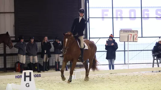 TCU vs OSU Women?s Equestrian meet in Burleson, Texas on October 28, 2022. (Photo/Ellman Photography)