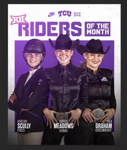 Big 12 Riders of the Month